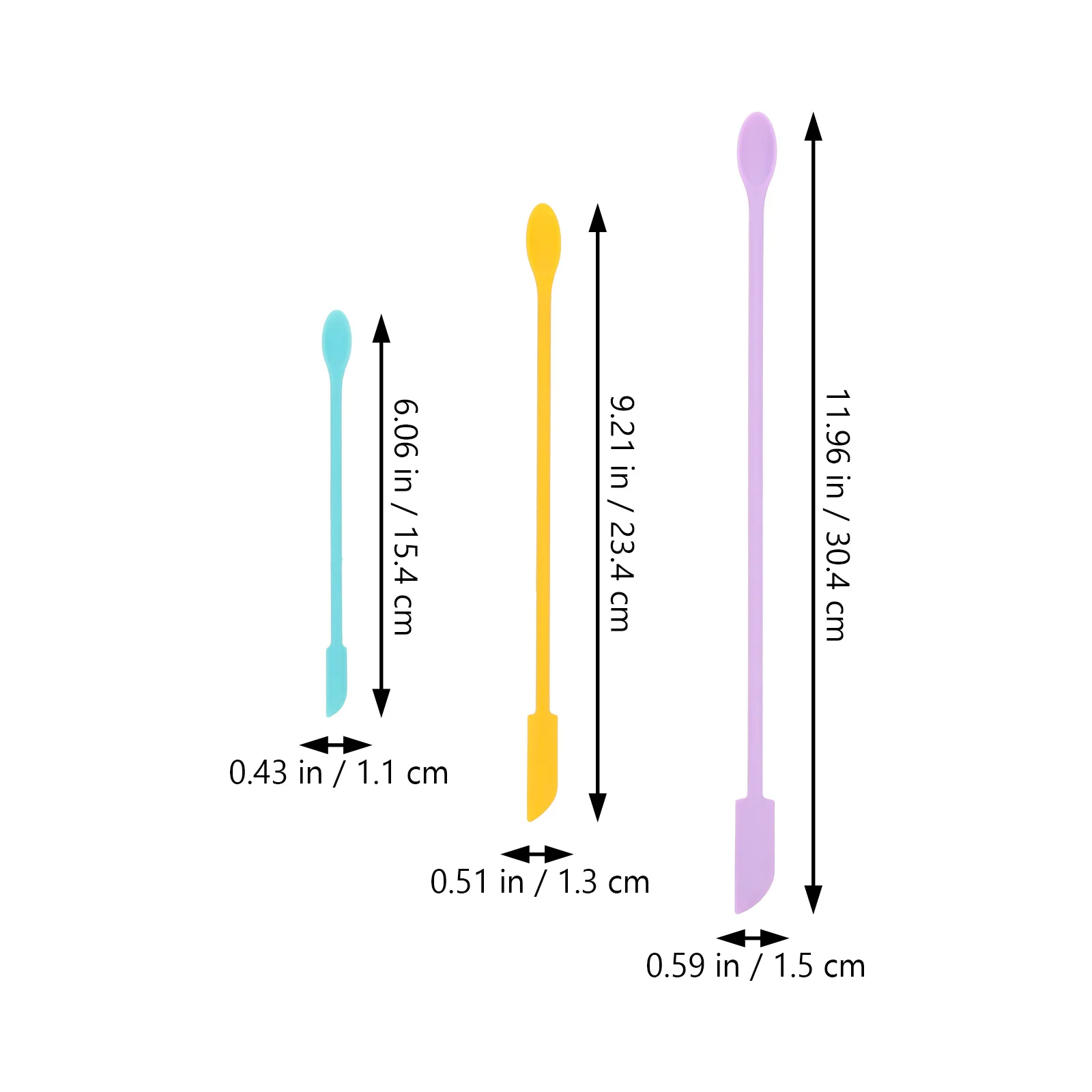 3 قطعة مجموعة مكشطة الخبز سيليكون كريم ملاعق مقبض مريح زبدة خلط أدوات أدوات المطبخ للخبز كعكة الطبخ