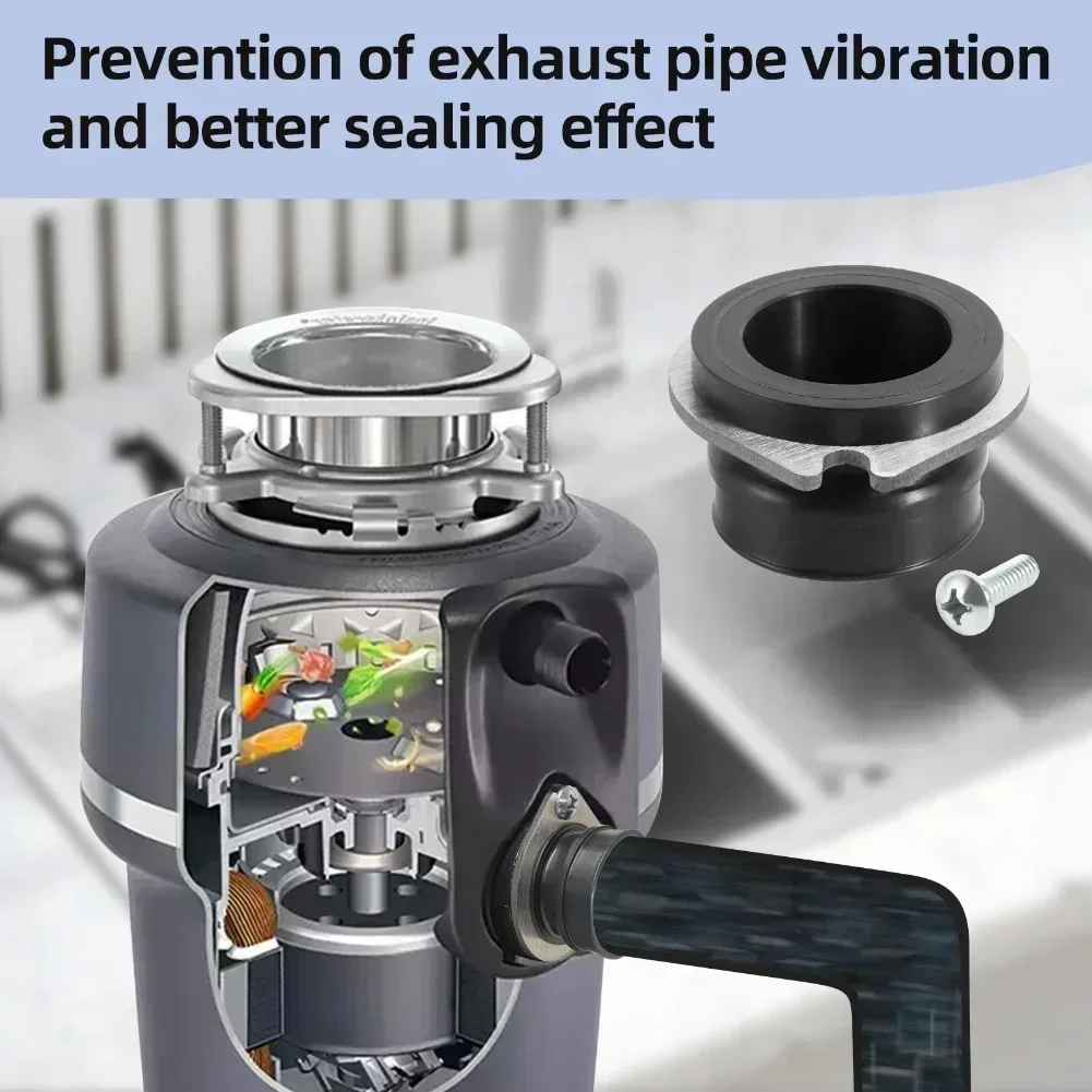 Waste Disposal Flex-Coupler 75499 Replacement Part Compatible With Insinkerator-Garbage Disposal Anti-Vibration Tailpipe