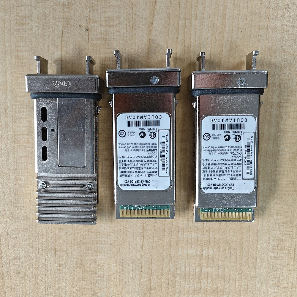

1 шт. для оригинального модуля Cisco-SFP+10Gigabit CVR-X2-SFP10G