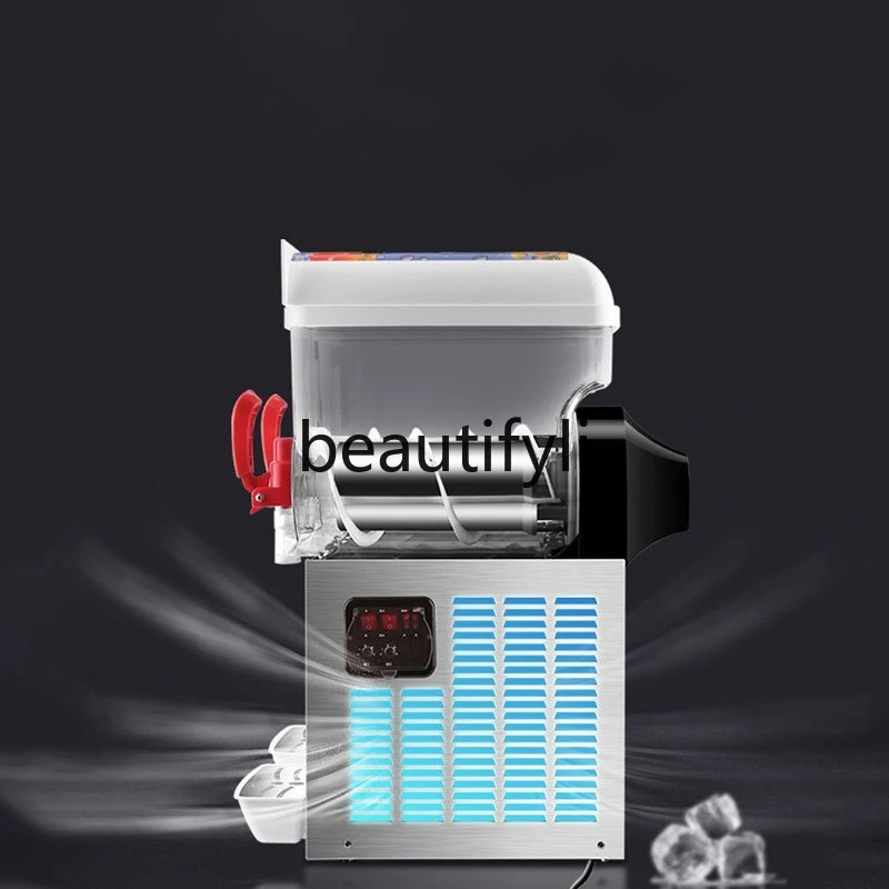 machine Commercial automatic cold drink slush machine Double cylinder milk tea self-service smoothie, beverage machine