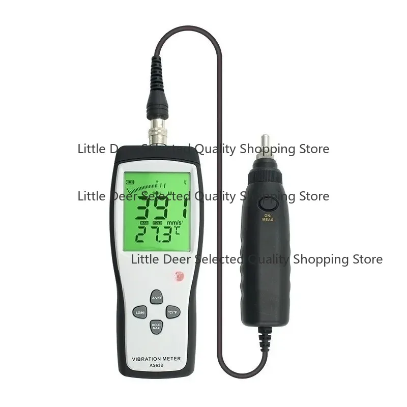 AS63B Digital er Handheld Tester With Acceleration Velocity Measurement
