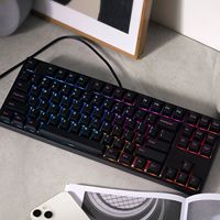 5087S QMK/VIA Mechanical Gaming Keyboard 87 Keys TKL Hot-swappable RGB OEM PBT Keycaps Wired Custom Keyboard for Gamer Office