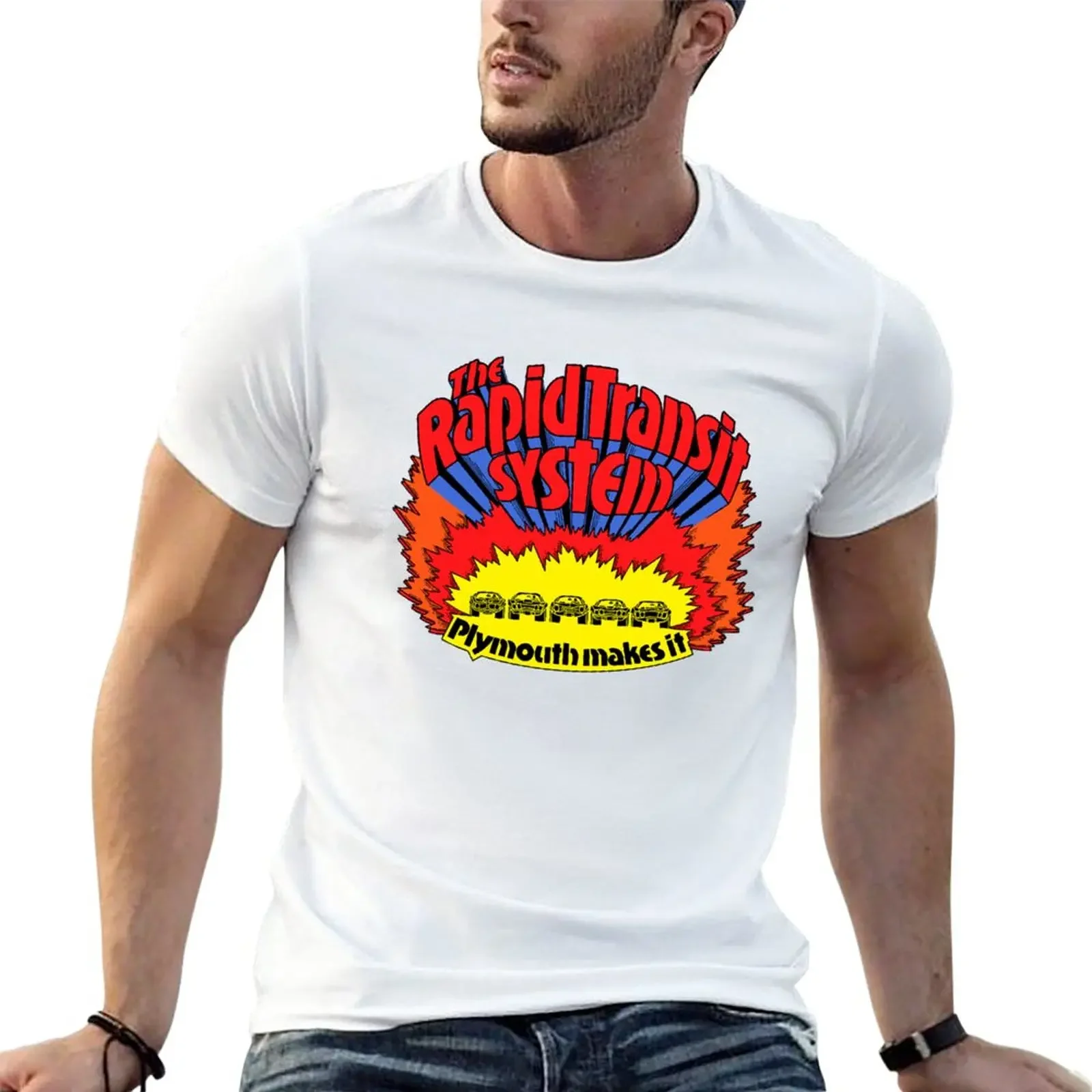 New Rapid Transit System T-Shirt Aesthetic clothing t shirt man plain t-shirt Short t-shirt t shirt men