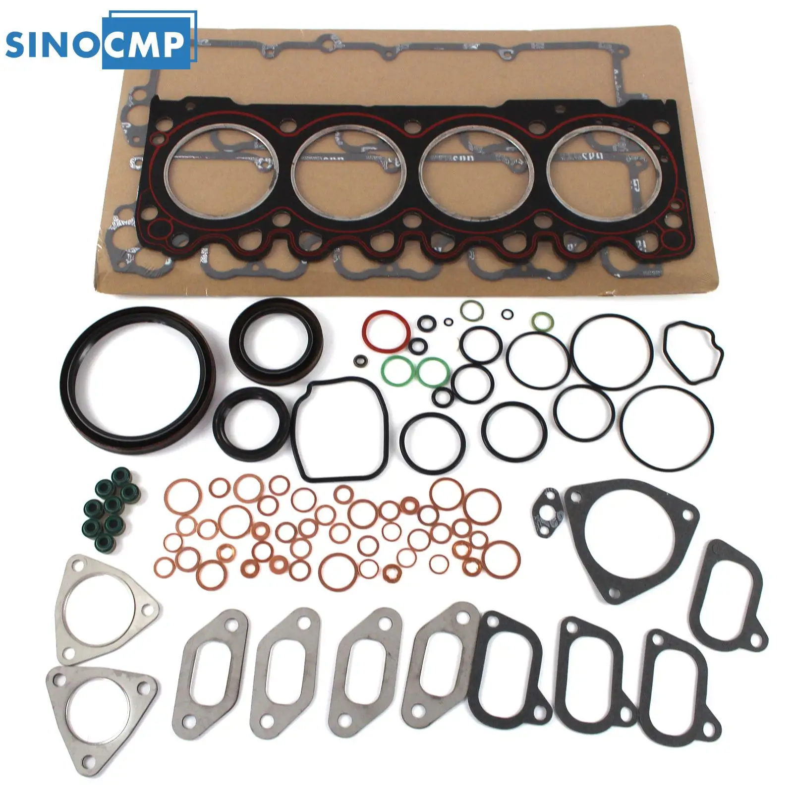 

Engine Overhaul Gasket Kit Replacement For Deutz Loader Excavator Tractor Forklift BF4M1011 BF4L1011 W/ 3 Months Warranty