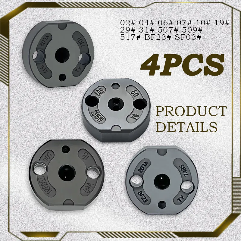 02# 04# 06# 07# 10# 19# 29# 31# 507# 509# 517# BF23# SF03# Valve Plate of High-Temperature Engine Device For DENSO YF1628