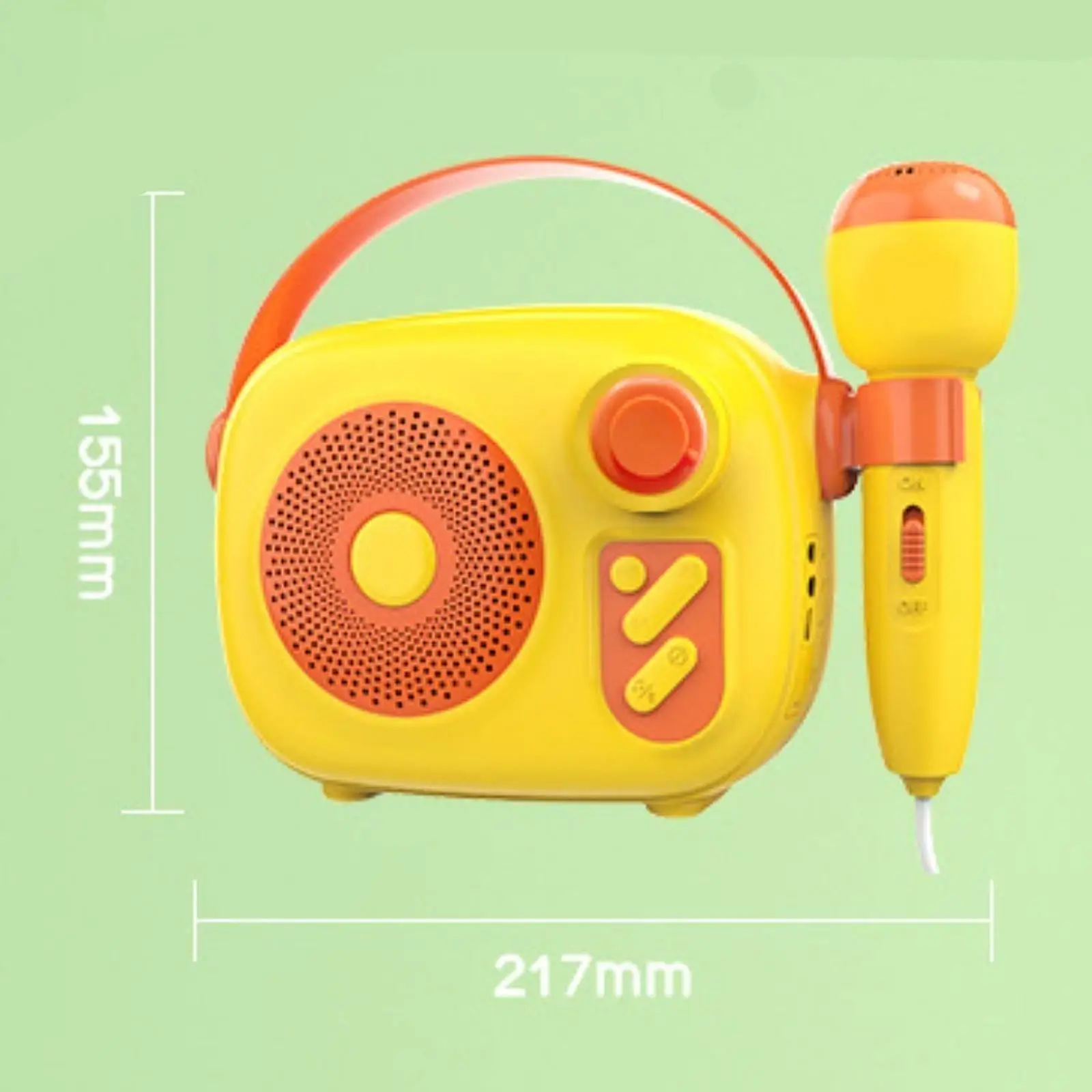 Kids Karaoke Machine Portable Speaker for Children Boys Girls Birthday