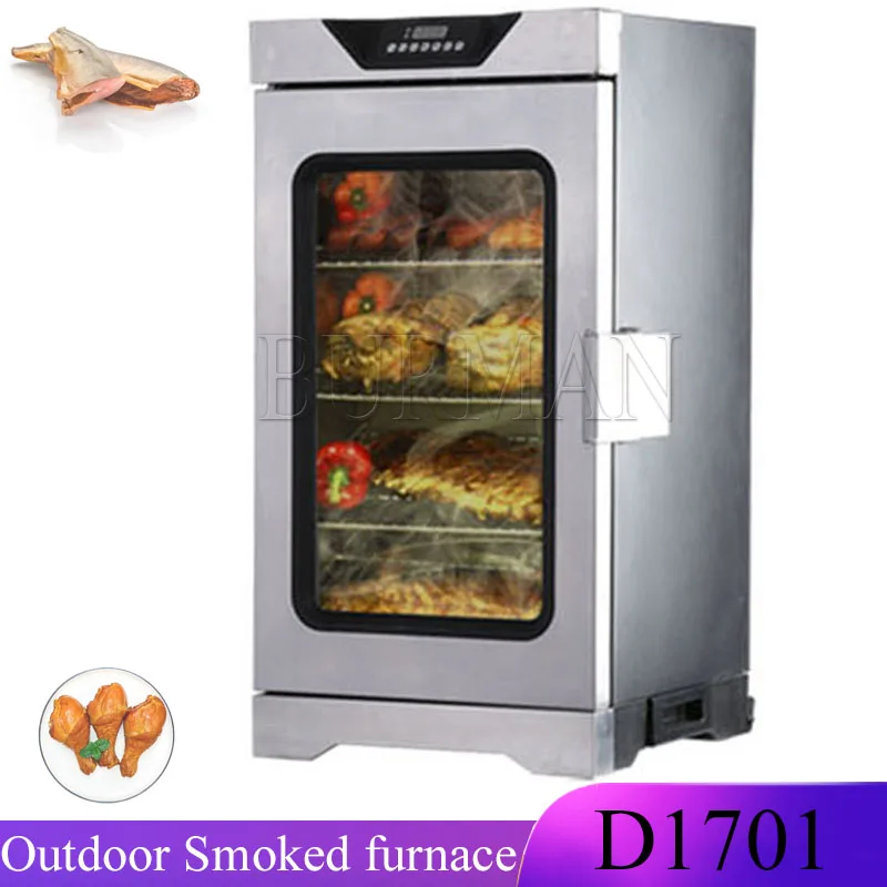 

Household Intelligent Electric Smoked Stove Machine Wood Chips Meat Usage Small Sausage Fish Smoked Bacon Furnace