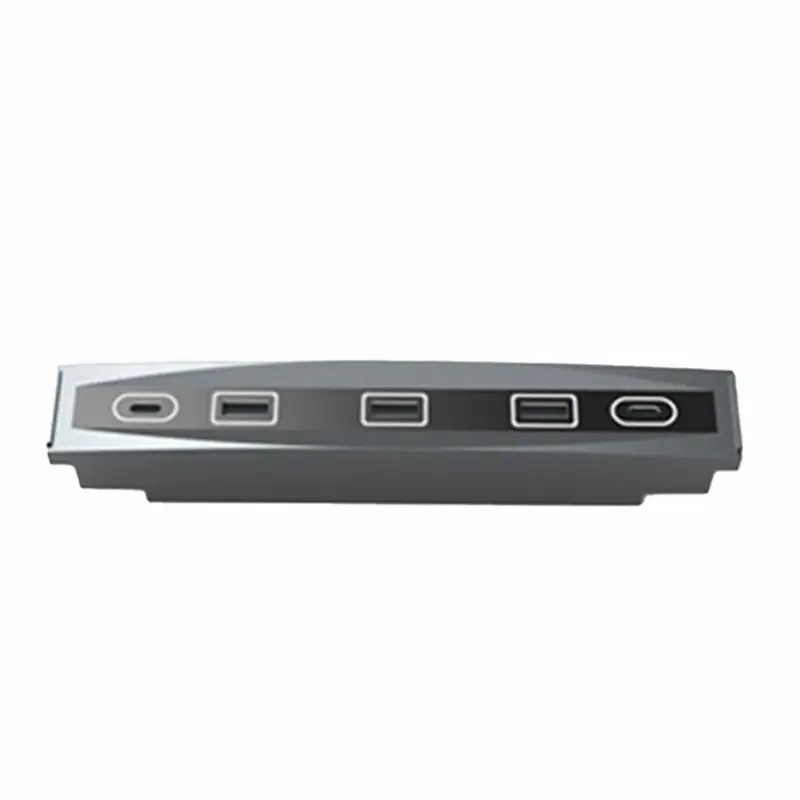 27W Schnell-Ladestation für 2021-2022 Tesla Model 3 Model Y Dockingstation USB-Shunt-Hub Model 3 Model Y Kits