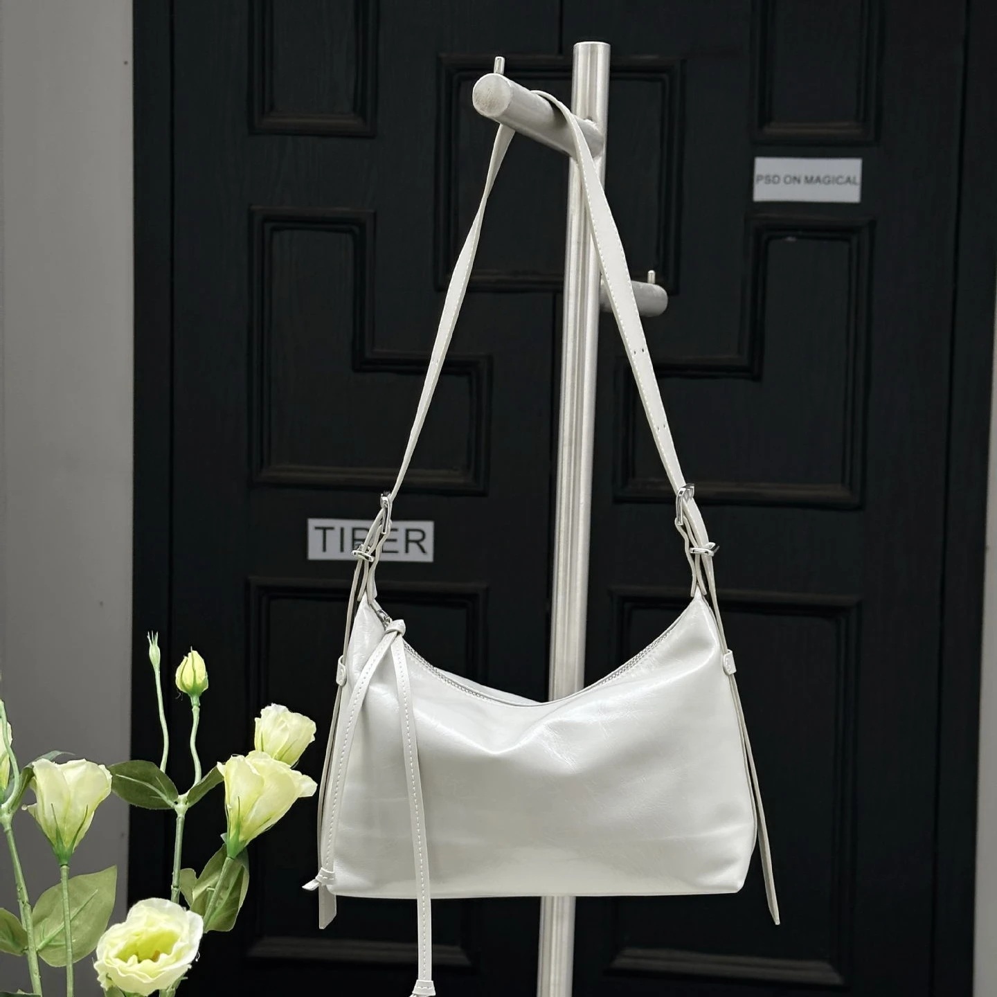 

Soft Leather White Bag Leather Bag Soft Leather Minimalist Crossbody Bag Women Female Luxury Fashion Handbag