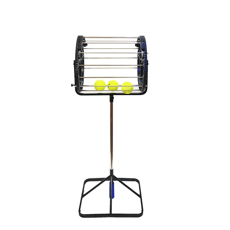 Professional Tennis Ball Collector Automatic Ball-Picking Tool with Multi-Ball Frame and Basket for Trainingpromote sales