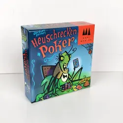 Unique Heuschrecken Poker Cards for Game Collectors, Featuring Cheating Moths and German Cockroaches