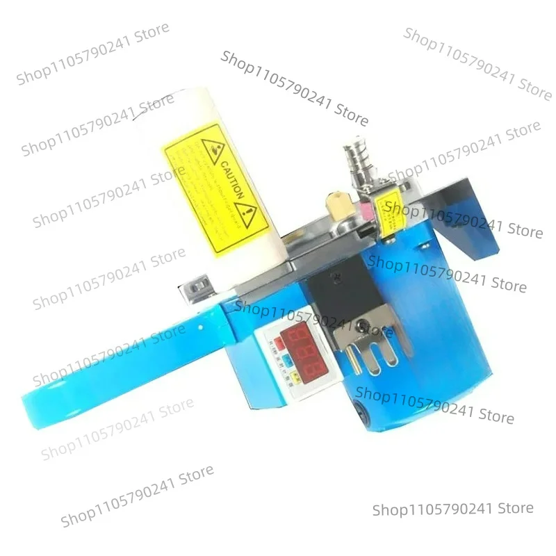 Electric Fabric Cutting Machine 220W LCD Counting Cloth Cutter Roll Table Tracker Rail
