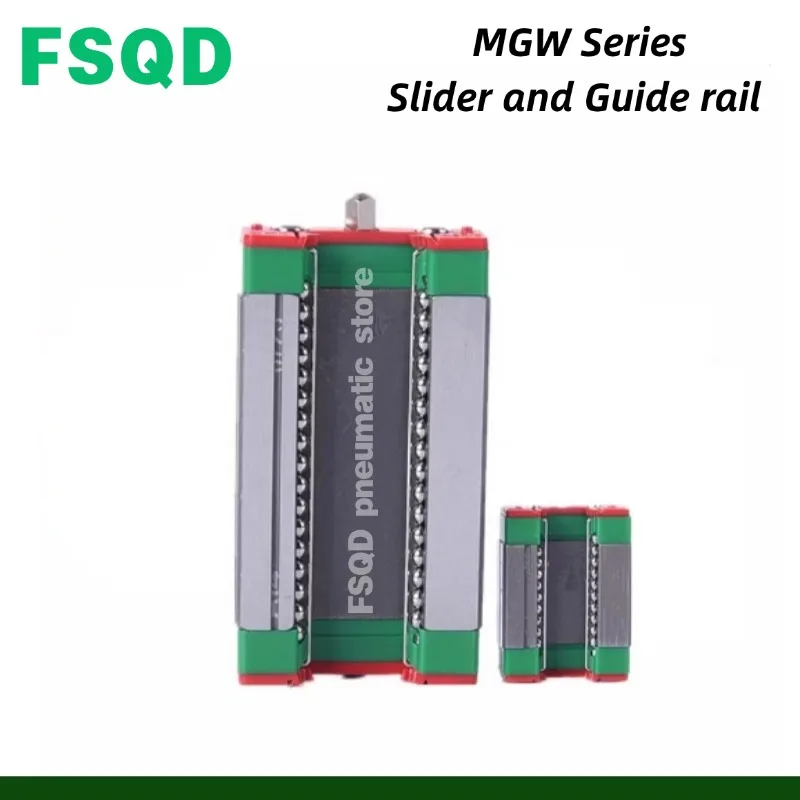 Linear Guide Rail Slider Block Alloy Steel For CNC DIY parts MGW9C MGW9H MGW12C MGW12H MGW15C MGW15H MGW7C MGW7C
