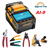 AI-9 AI-6A 6C+AI-5 AI-20 AI-30 Signal Fire SM & MM Multi-Language FTTH Fiber Optic Splicing Machine Optical Fiber Fusion Splicer