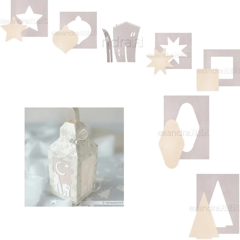 Square Star Round Diamonds Cutting Dies Scrapbook Diary Decoration Stencil Embossing Template DIY Greeting Card Handmade 2026