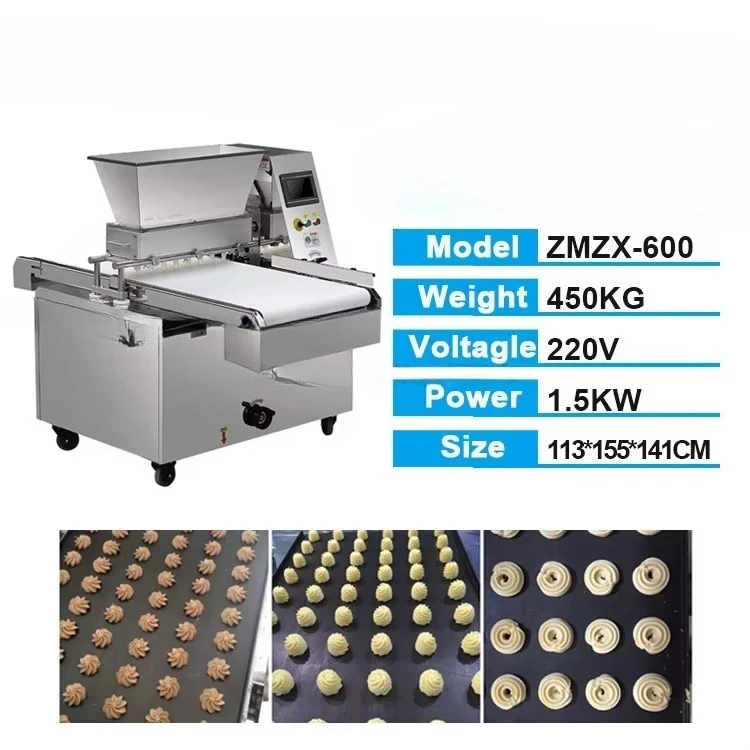 DEBACK Commercial Multifunctional Cookie Forming Machine Large-scale Fully Automatic Flour Long Service Life Cookie Depositor