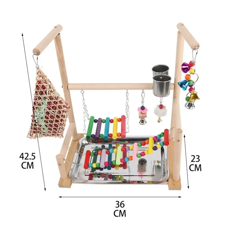 multi-toy-combination-parrot-playground-chewing-and-puzzles-climbing-ladder-cloud-ladder-swing-rings-bird-toys-hanging-bridge