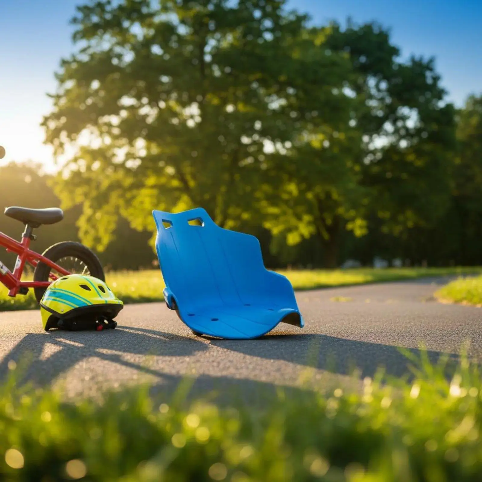 Universal Children Seat Plastic Shell Saddle for Balance Bike and Tricycle for Kids Riding