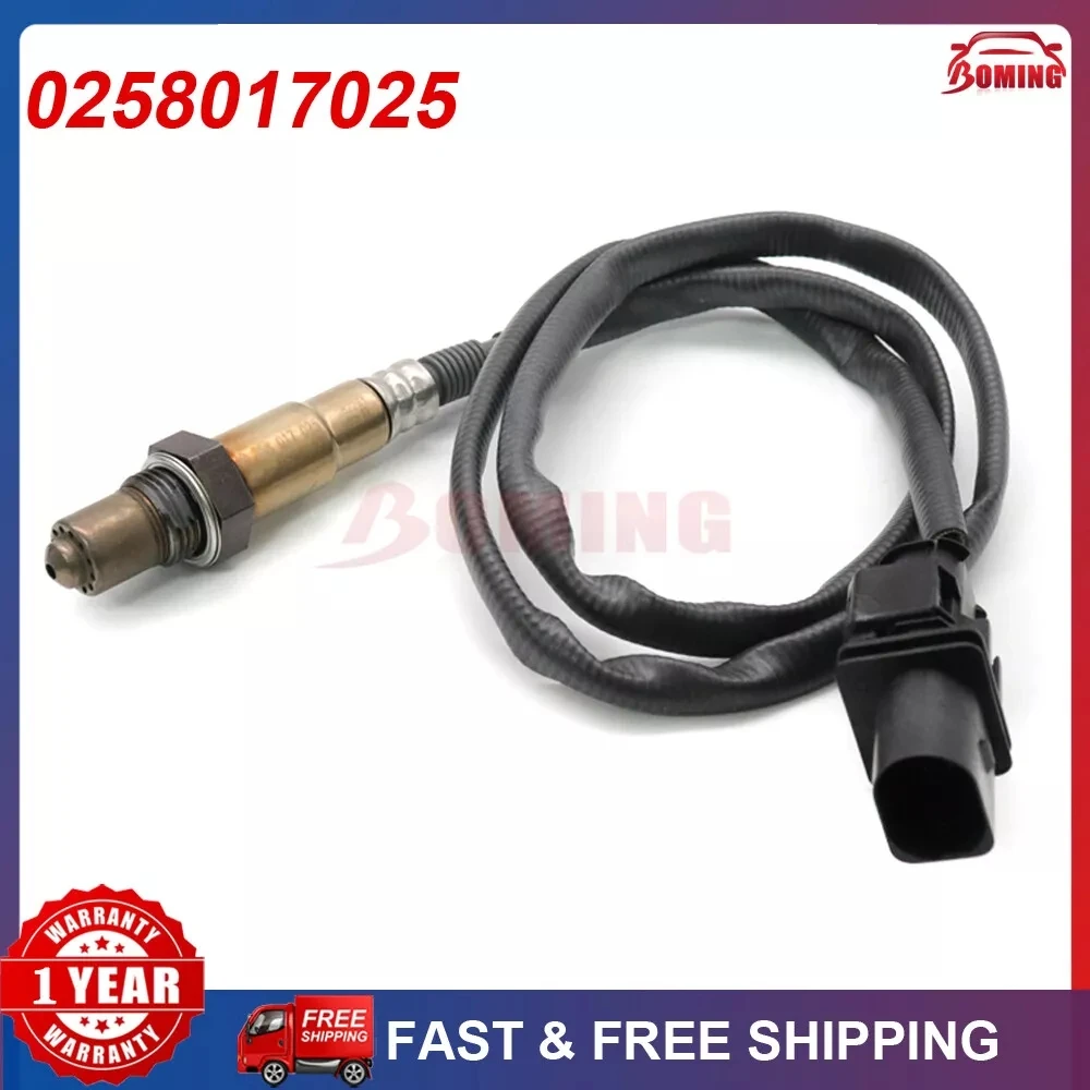 0258017025 Car New Lambda Oxygen O2 Sensor For Volkswagen EOS GOLF JE TTA NEW BEETLE SEAT EXEO AUDI A3 A4 A6 TT SKODA SUPERB