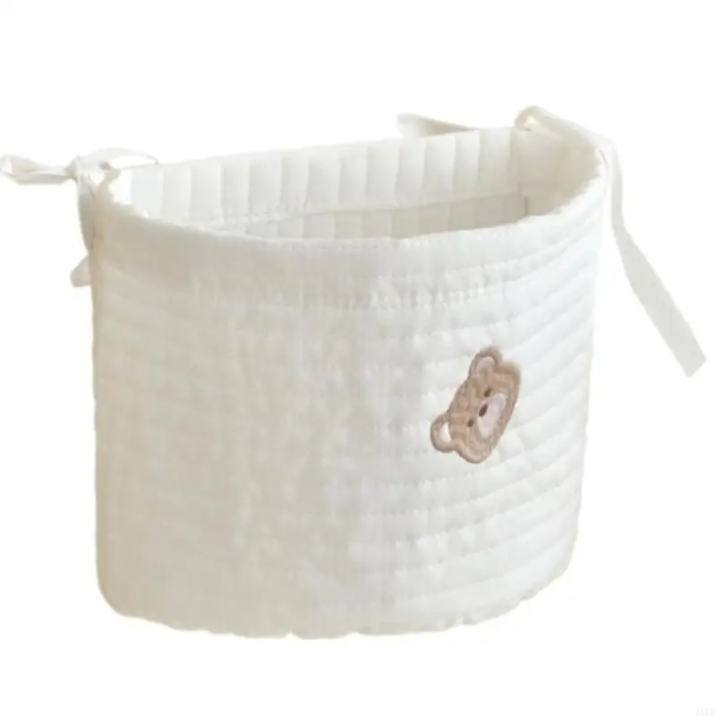  Nursery Hanging Storage Bag Infant Bed Accessories for Baby Cot & Bedside Use