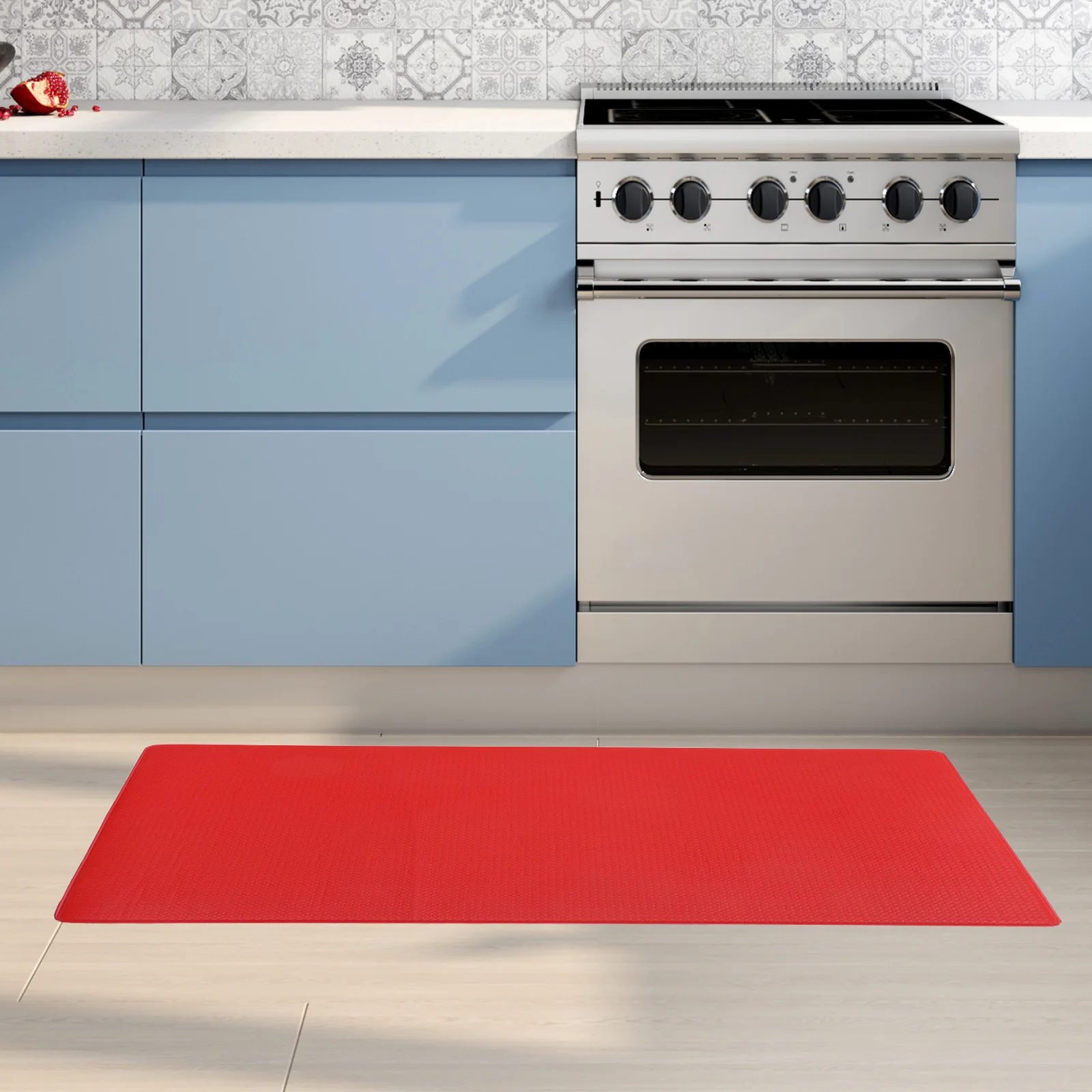 

Anti-Slip Kitchen Mat Pvc Non-Skid Floor Rug For Kitchen Bathroom Entrance Washable Ground Pad Indoor Runner Practical