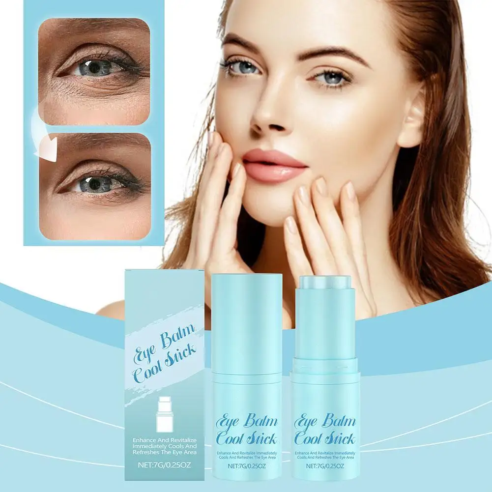 7G Korean Bounce Multi Balm Collagen Blue Stick Deep Moisturizing Firming Eye Cream Stick Hydrating Gel Skin Care