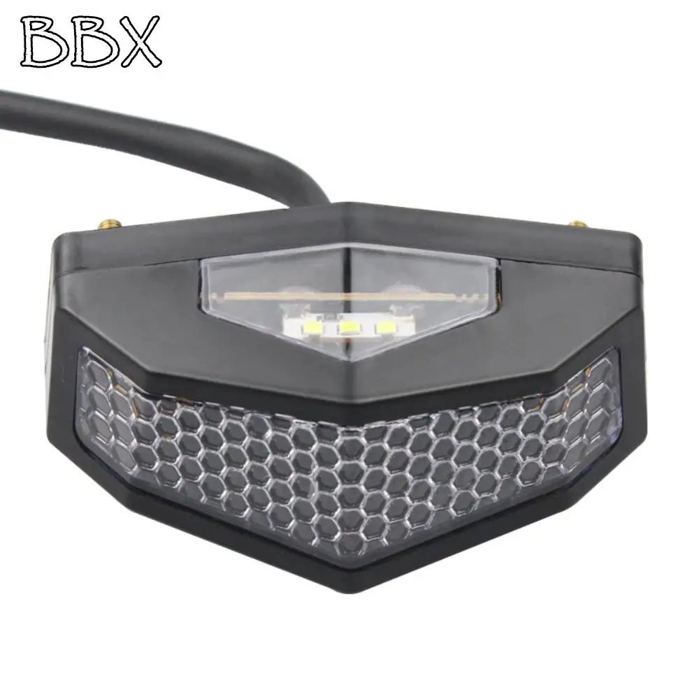 

Motorcycle Accessories 12V Motorcycle LED Taillights Universal Retro Rear Brake Stop Tail Lamp Waterproof License Lamp ATV