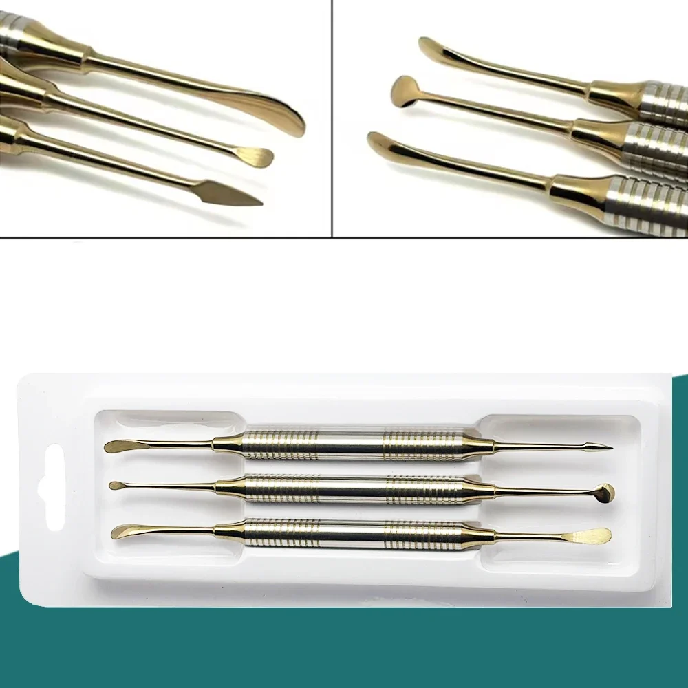

Titanium Dental Implant Periosteal Elevator for Oral Surgery Bone Grafting Retracting Reflecting Tool Set