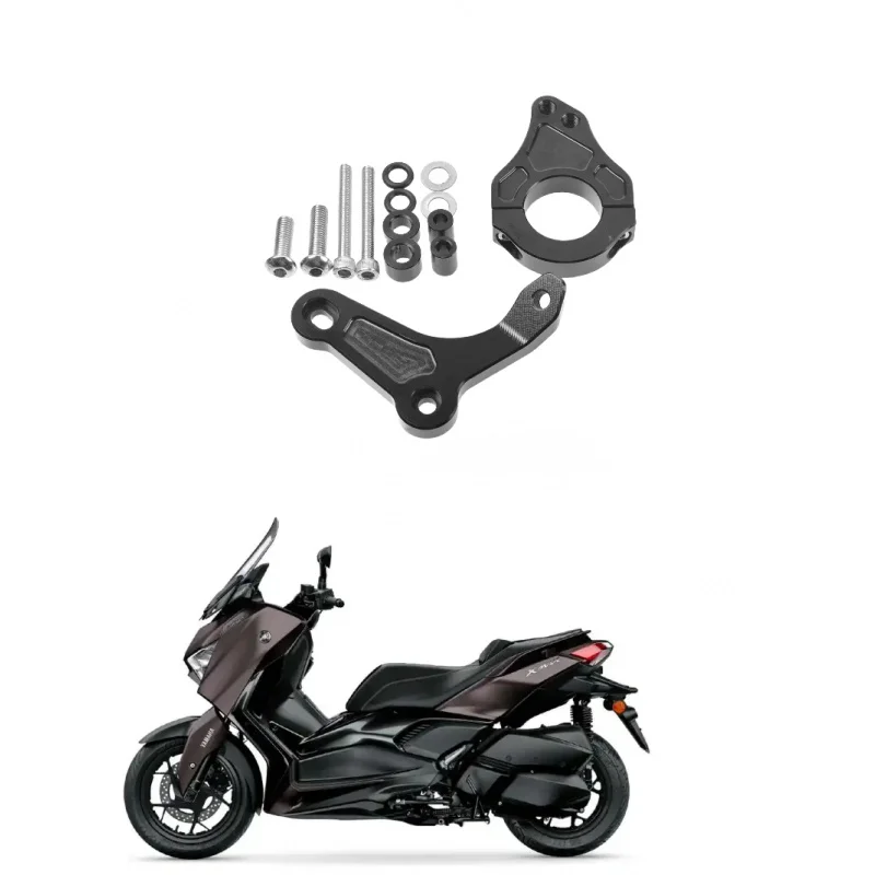 

For YAMAHA XMAX 300 250 X-MAX XMAX300 XMAX250 2017 - 2024 Accessories Steering Stabilizer Directional Damper Mounting Bracket