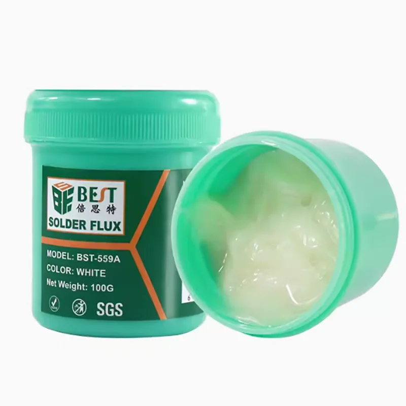 Solder paste BST-559A Lead-free insulation BGA solder paste Free wash maintenance Lead-free halogen-free solder oil 100g