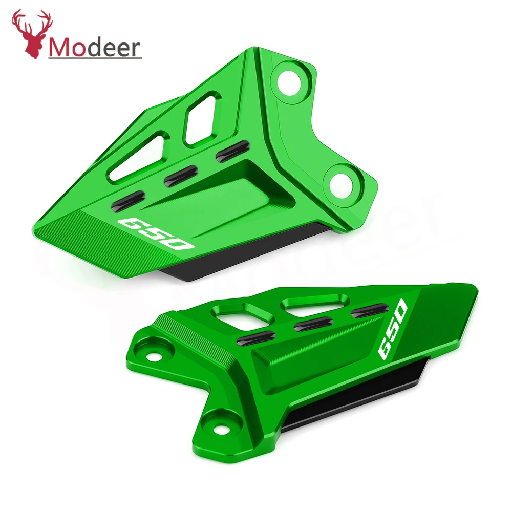 

For KAWASAKI NINJA650 Ni nja 650 Ni-nja650 Motorcycle Accessories Heel Plates Guard FootPeg Footrest Rear Protector 2017-2025