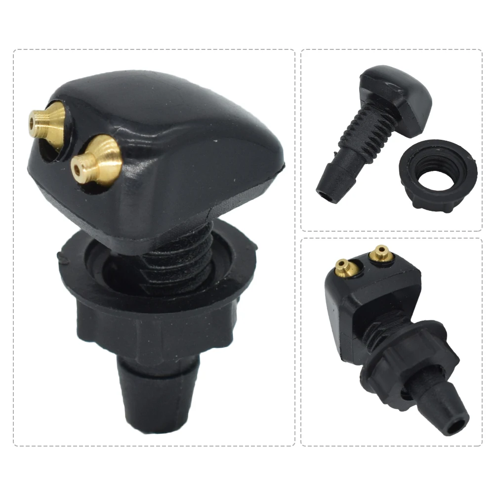 2 Pcs Car Water Spray Jet Nozzle for Renault Megane 2 3 Duster Logan Clio 4 3 Laguna 2 Sandero Scenic 2 Captur
