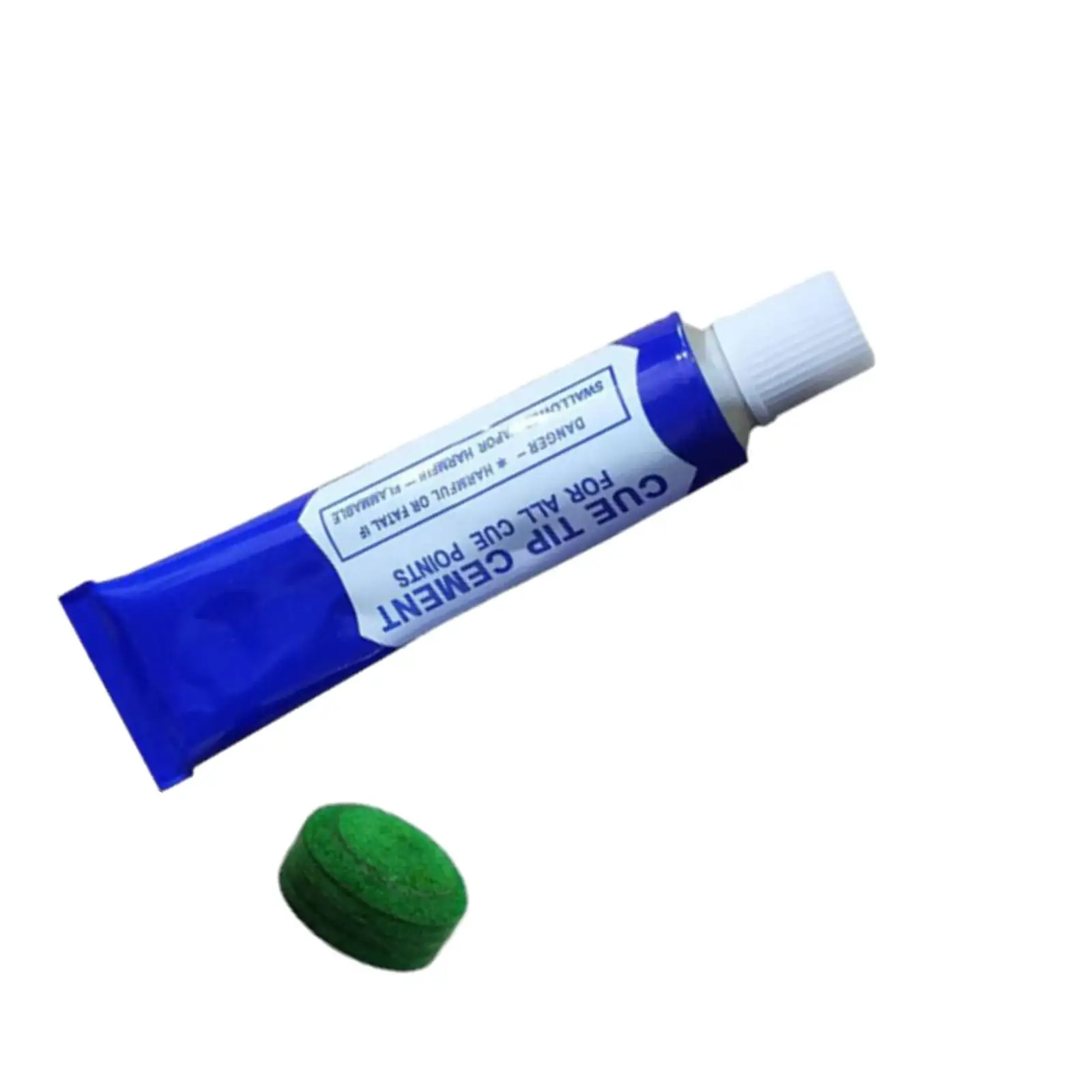 Pool Cue Tip Cement Durable PU Material Quick Repair Glue Snooker Accessories for Billiards Stick Head Replacement