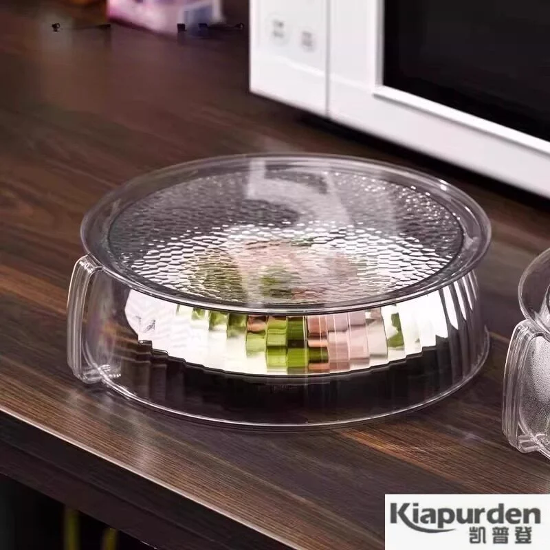 

High Borosilicate Glass Microwave Safe Spill-Proof Lid Steamer Pot with Lid Double Exhaust Hole Household Anti-Scalding
