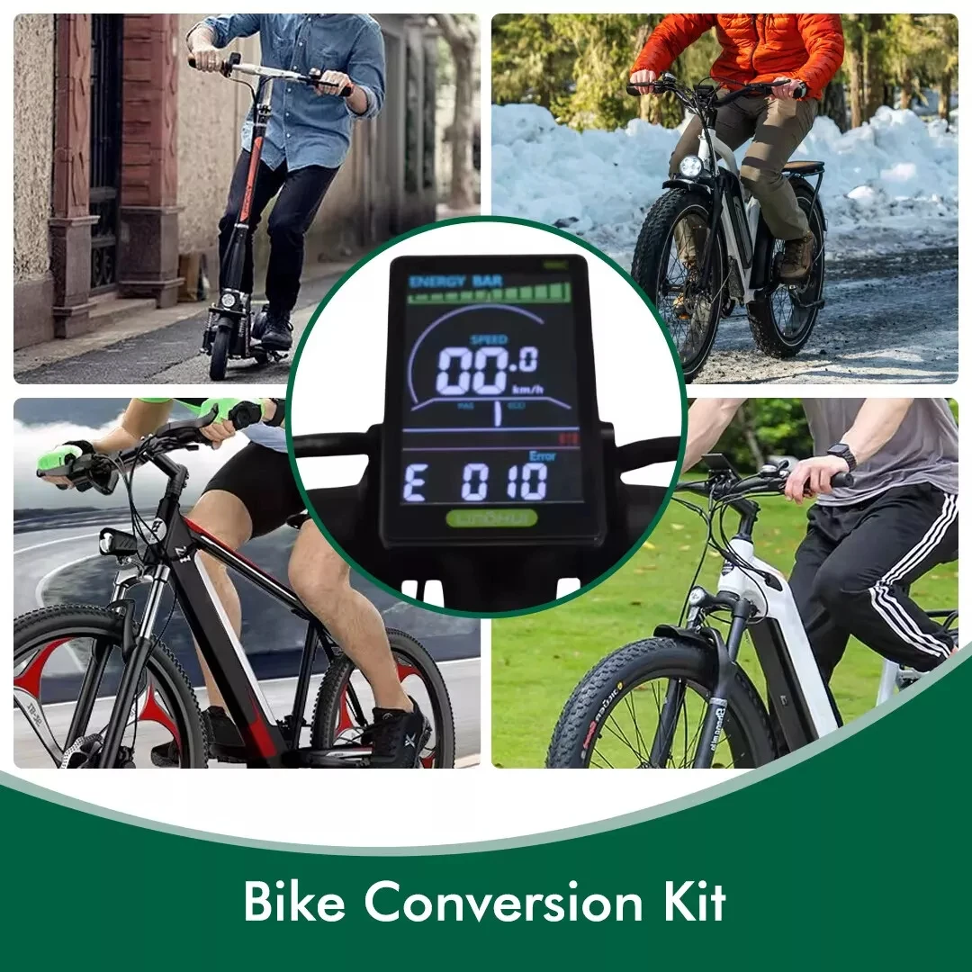 Picture 5: M6C Electric Bike Colorful Display LCD Screen UART No2 Protocol 5 pin Mountain