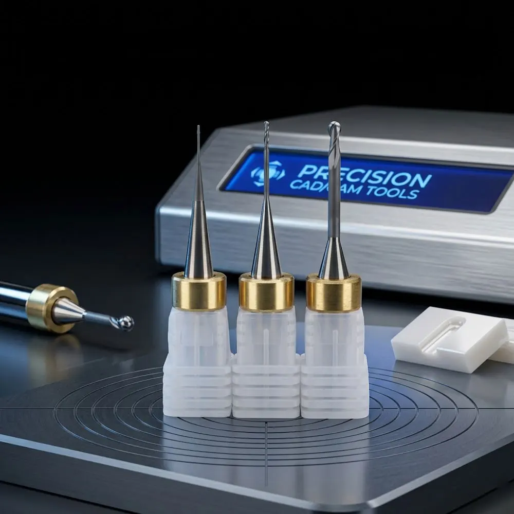 

Compatible Diamond Coated Zirconia Milling Burs for PrograMill PM7 CAD/CAM Machine – 6mm Shank, High Precision