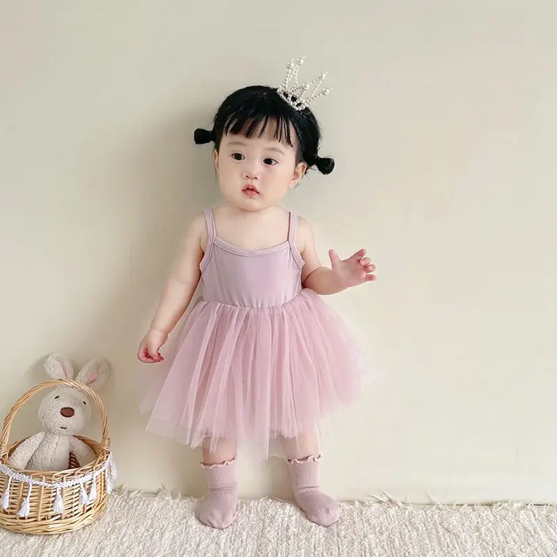 Baby Girls Tutu Dress Kids Princess Dress Party Dress Summer Clothes 0-8Y