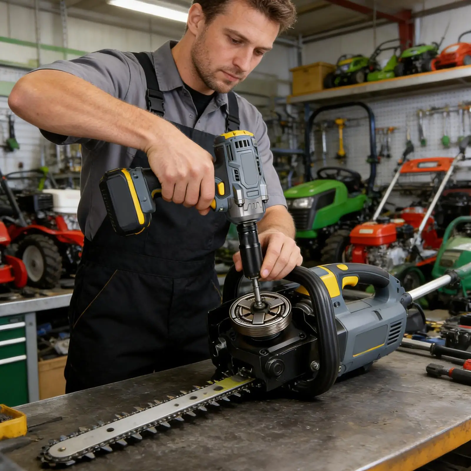 

Clutch Lock Nut Spanner Tool Chainsaw Dismount Clutch Maintenance Tool For Engine Maintenance Electric Saw Installation