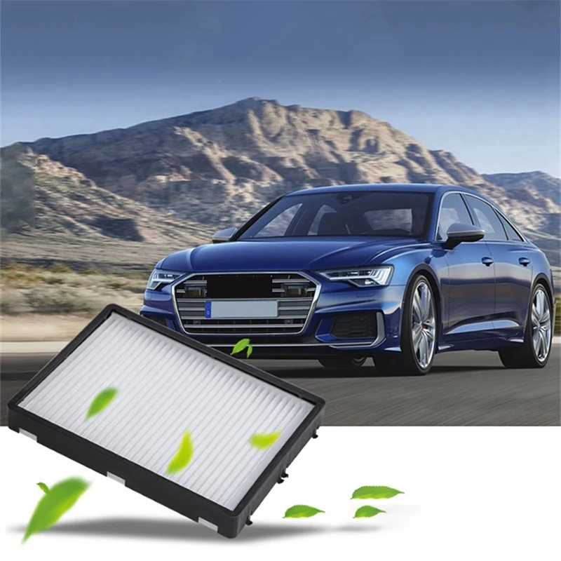 2X External Cabin Filter 4KD819408 For  A6 C8 5Th A6 Allroad Quattro 2018 2019 2020 2021-Now A7 2Nd 4K Car