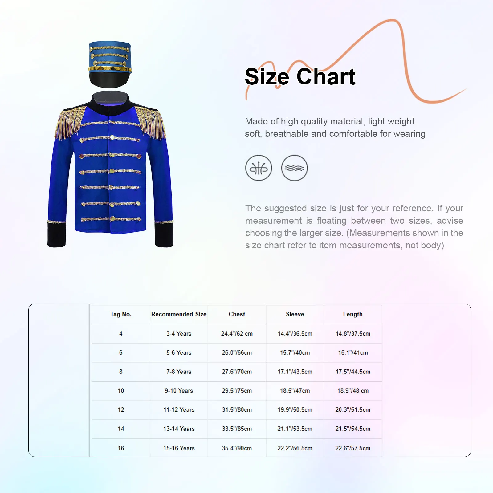 Boys Girls Drum Trumpet Team Suit Nutcrackers Circus Costume Set Drummer Marching Band Tassel Jacket Tops with Hat Outfits - Image 6