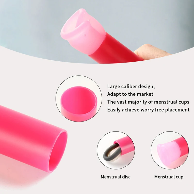 Reusable Menstrual Disc - Leak-Proof Period Cup Alternative for Women Portable Medical-Grade Feminine Hygiene Product