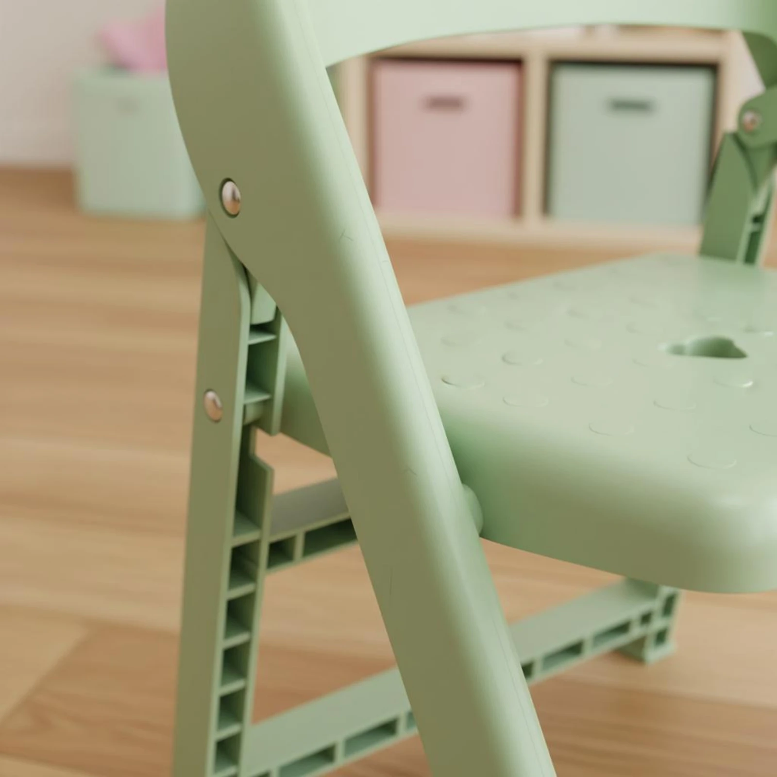 Kids Plastic Folding Chair Multifunctional Toddler Backrest Chair Portable Small Stool Low Seat for Home Children Furniture