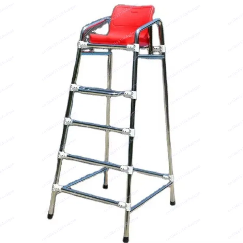 

304 stainless steel lifeguard chair detachable pool lifeguard table lifeguard observation chair