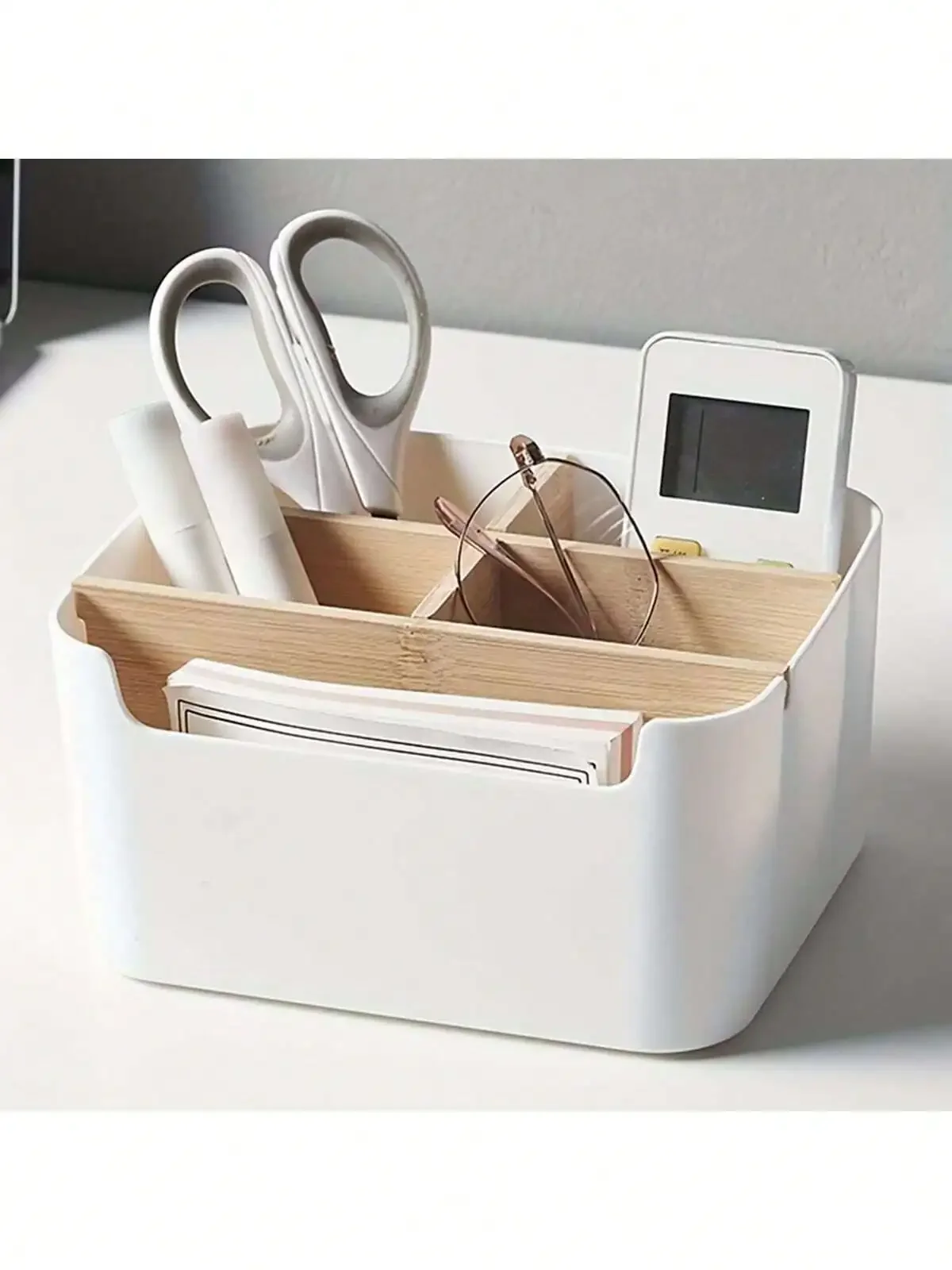 

Desktop Storage Box, Office Student Cosmetics, Miscellaneous Snacks Storage Basket, Kitchen Home Partition Storage Box, Office Desk Storage Box, Pen And Pencil Holder