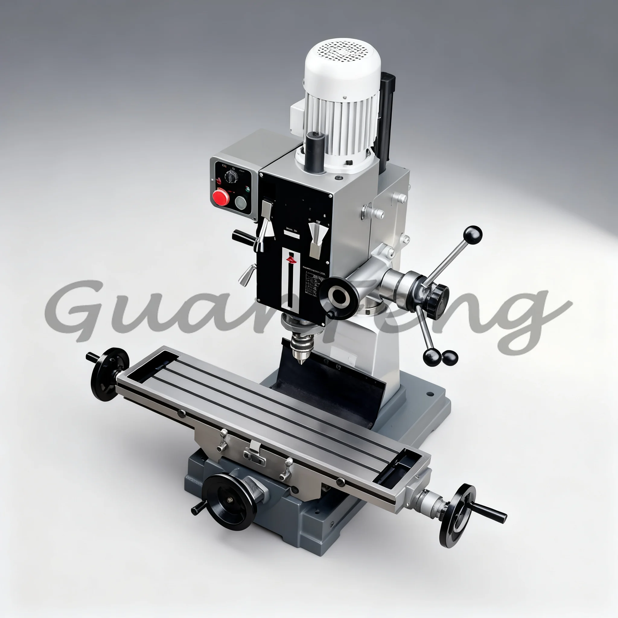 Gear Head Benchtop Mill Drill, Vertical Metal Milling & Drilling Machine