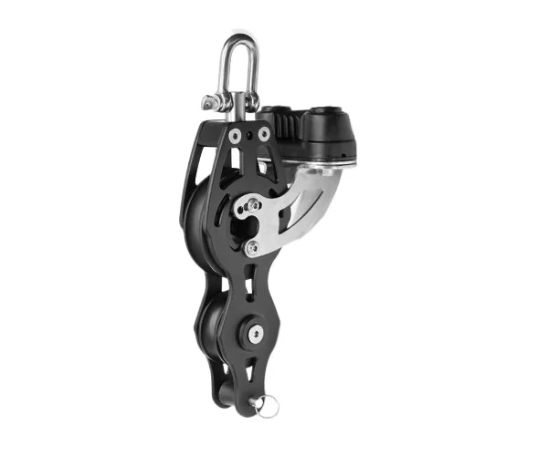 1Pcs Yacht, Special for Sailing, Aluminum Alloy, Wheel Diameter 57mm Upper and Lower Rows with Ear Clips Pulley NO: 2320