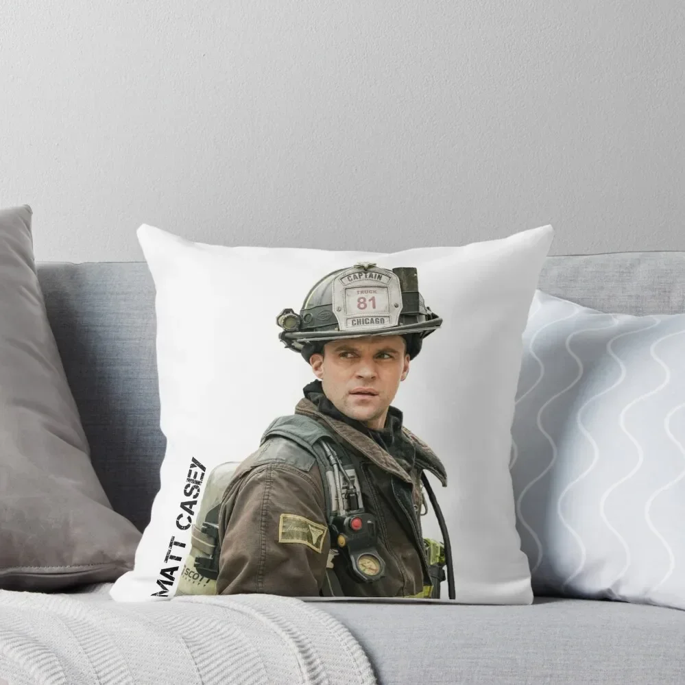 

MATT CASEY - CHICAGO FIRE - JESSE SPENCER Throw Pillow autumn pillowcase Pillow Case Pillow