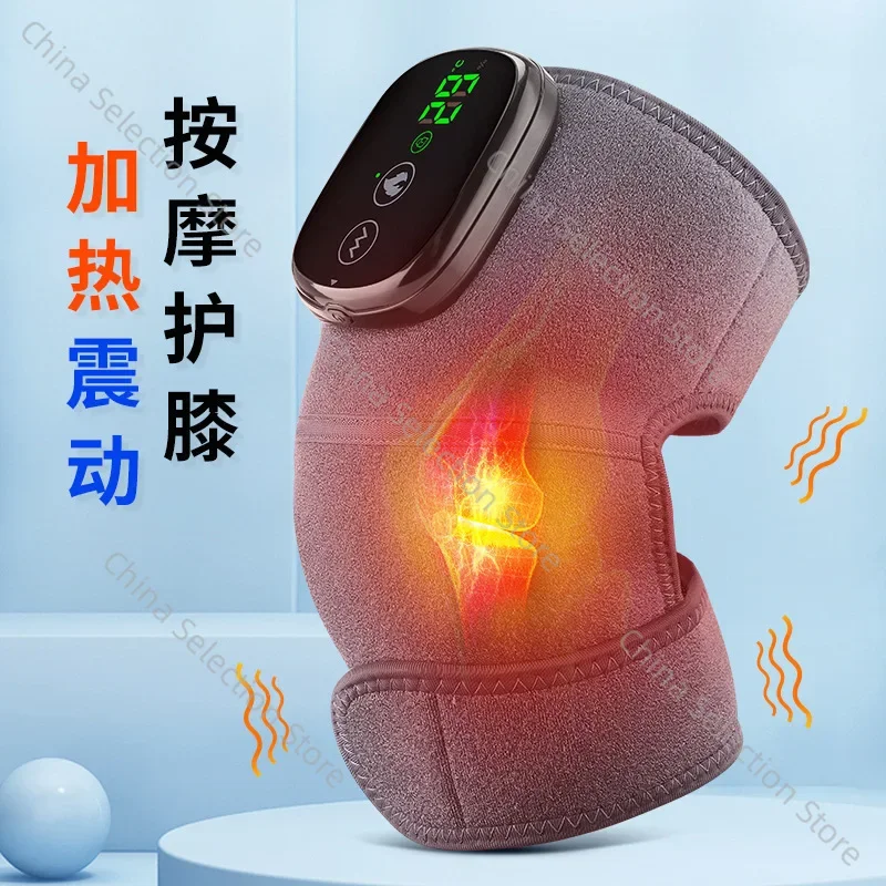 Hot Heated Knee Pads Shoulder Pads Elbow Pads Intelligent Heating Massage Wireless Temperature Control Touch Screen Controller