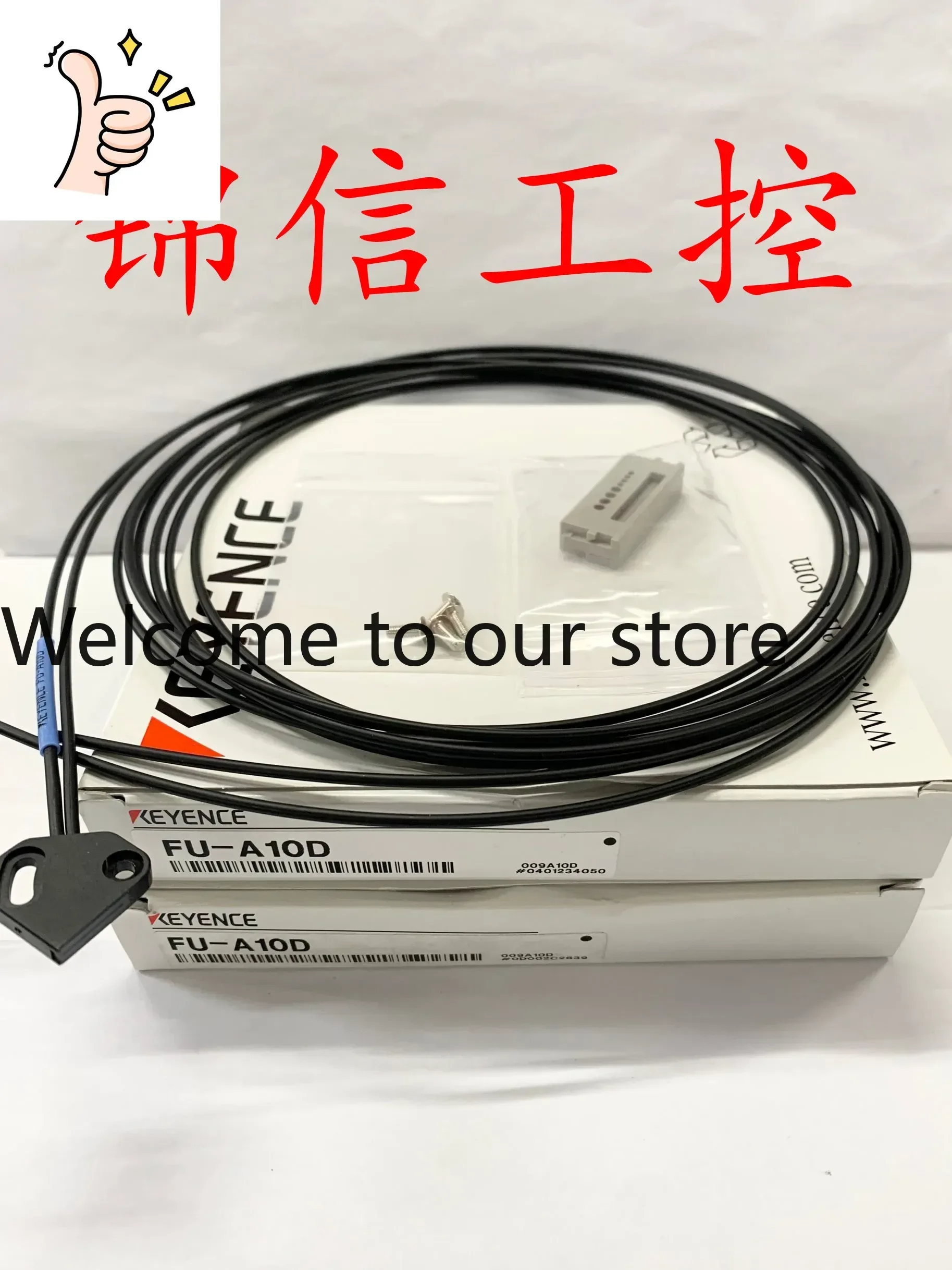 2025 New KEYENCE/KEYENCE FU-A10D Triangular Fiber Optic Sensor In Stock