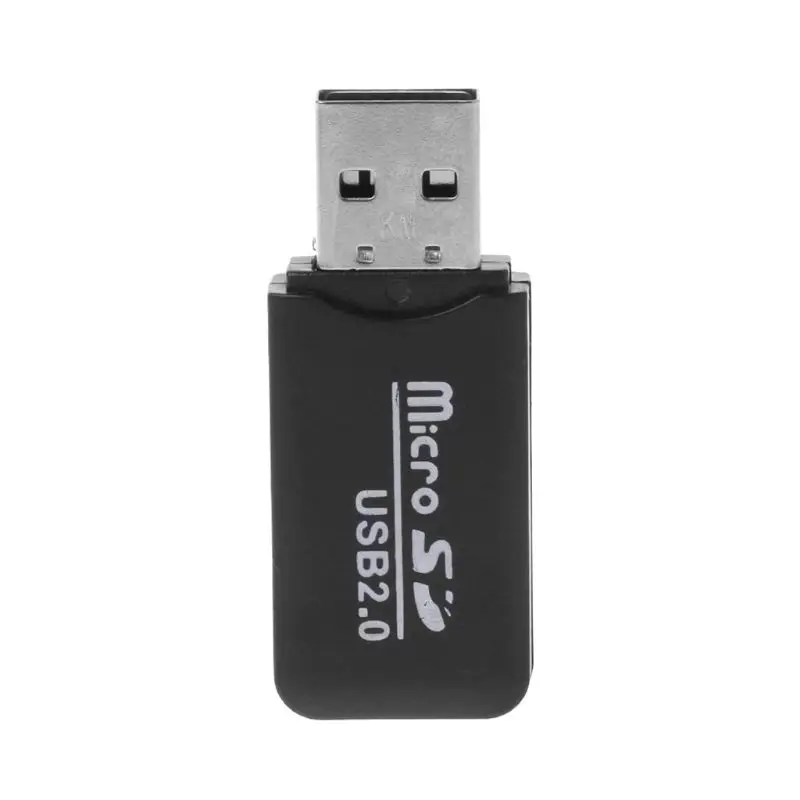 Adaptor pembaca kartu SD TF 2.0 USB mikro kualitas tinggi untuk komputer Tablet PC